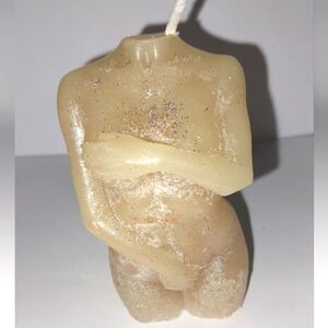 Hand crafted, goddess limited edition  sculpted candle